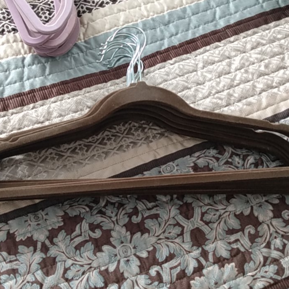 Velvet hangers